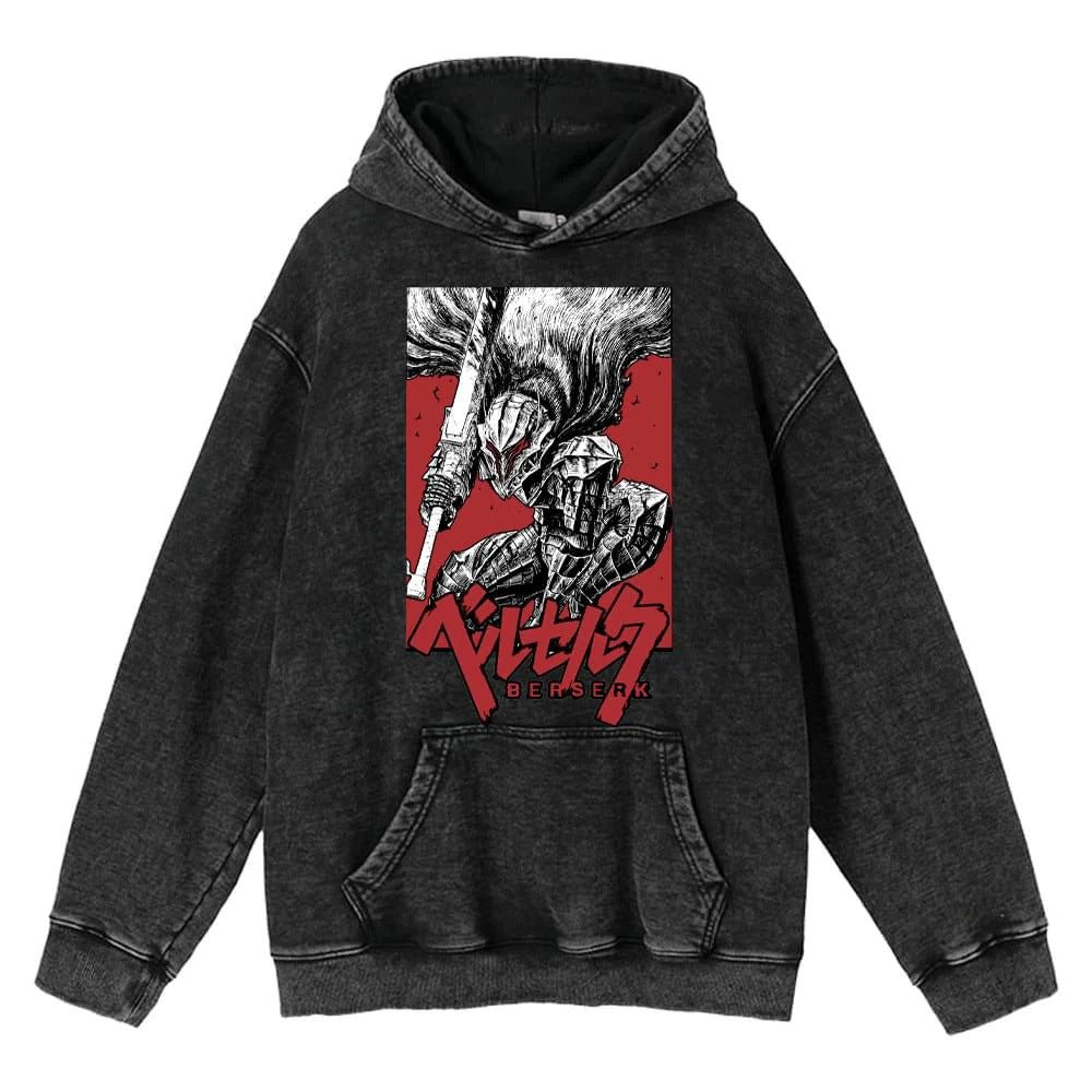 Hoodies Anime Sudadera Deslavada - nexbuy.com.mx