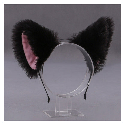 orejas de zorro, diadema para el cabello varios colores - nexbuy.com.mx