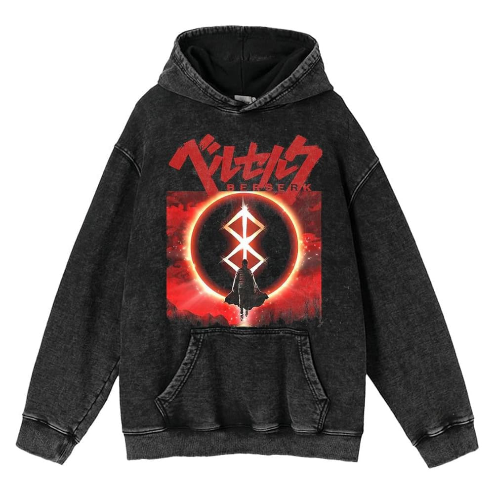 Hoodies Anime Sudadera Deslavada - nexbuy.com.mx