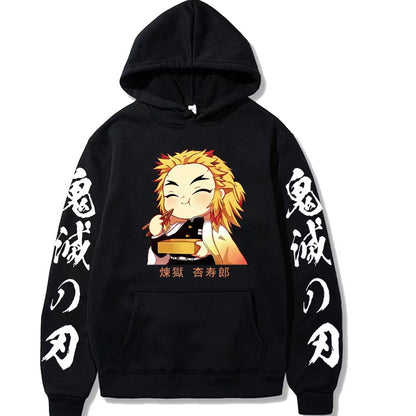 Hoodie Sudadera con Capucha de Anime para Pareja - nexbuy.com.mx