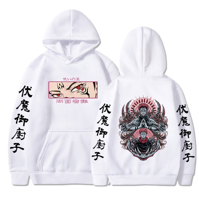 Sudadera Yuji Itadori y Ryomen Sukuna - nexbuy.com.mx