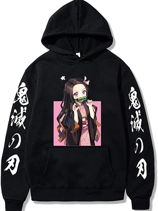 Hoodie Sudadera con Capucha de Anime para Pareja - nexbuy.com.mx
