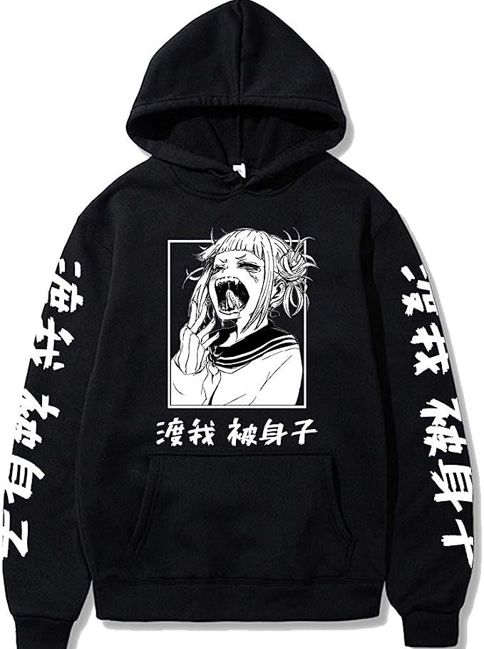 Hoodie Sudadera con Capucha de Anime para Pareja - nexbuy.com.mx