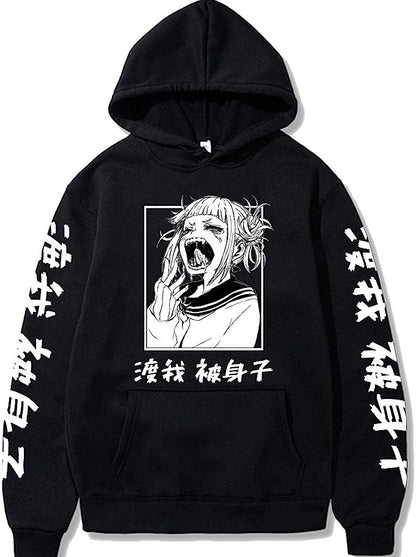 Hoodie Sudadera con Capucha de Anime para Pareja - nexbuy.com.mx