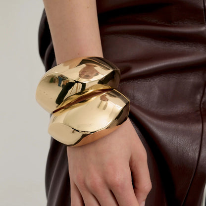 Pulsera de aleación con abertura ancha - nexbuy.com.mx