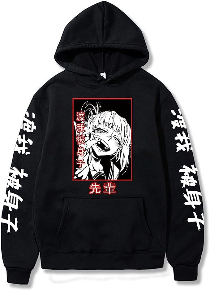 Hoodie Sudadera con Capucha de Anime para Pareja - nexbuy.com.mx