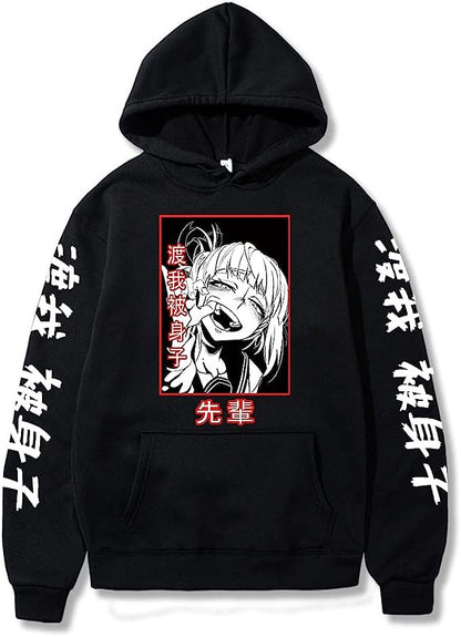 Hoodie Sudadera con Capucha de Anime para Pareja - nexbuy.com.mx