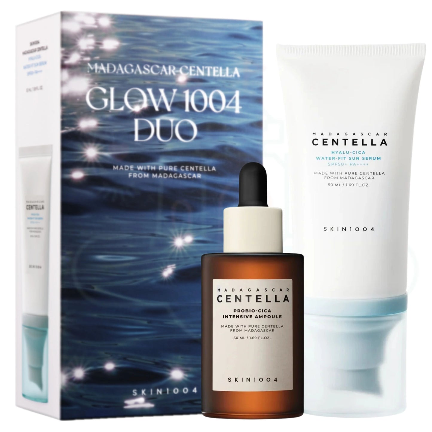Madagascar Centella Glow 1004 Duo Set - SKIN 1004