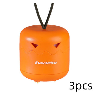 Pequeña lámpara LED nocturna plegable con forma de calabaza para fiesta de Halloween - nexbuy.com.mx