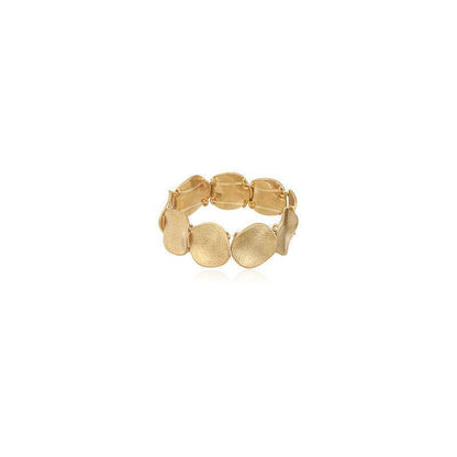 Brazalete de metal con diseño retro - nexbuy.com.mx