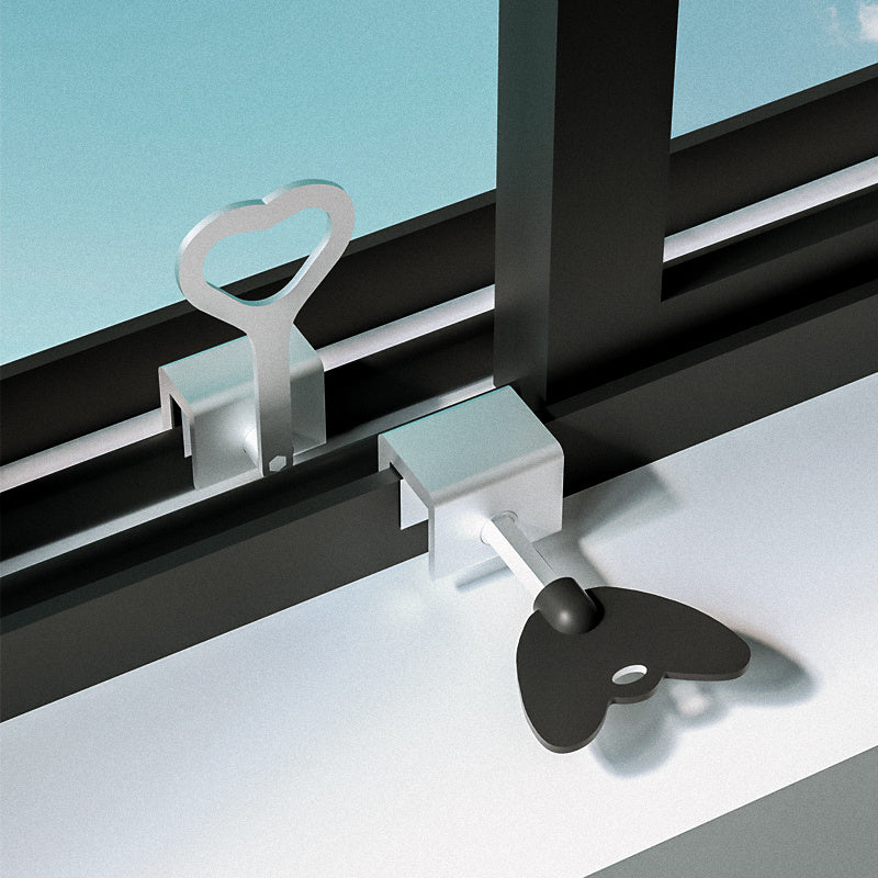 Candado de aluminio para ventana - nexbuy.com.mx