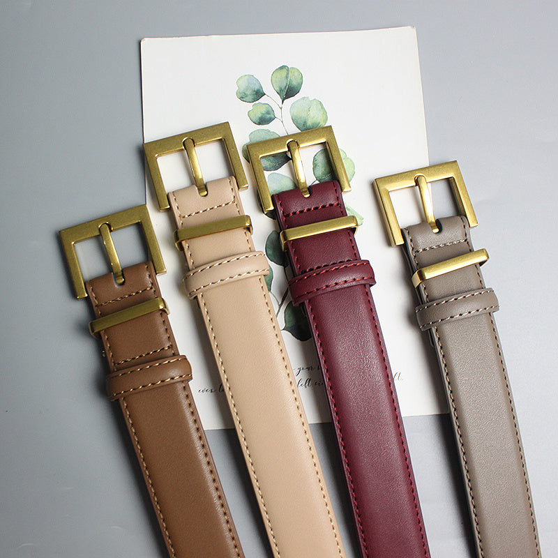 Cinturón Vaquero de Piel para Mujer - Versátil y Elegante - nexbuy.com.mx