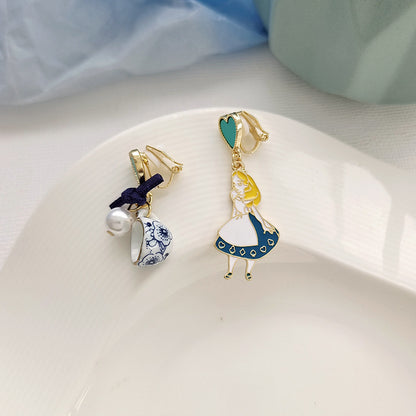 Pendientes Alicia en el país de las maravillas - nexbuy.com.mx