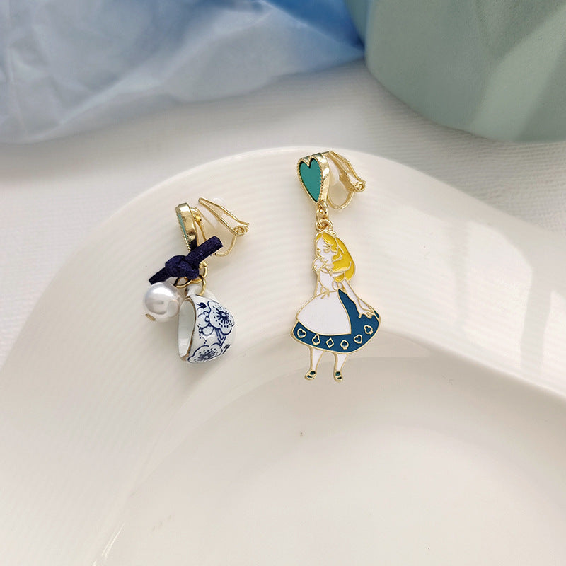 Pendientes Alicia en el país de las maravillas - nexbuy.com.mx