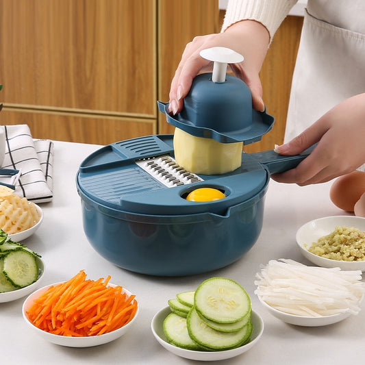 Kitchen Chopper Rebanadora de corte de papas multifuncional - nexbuy.com.mx