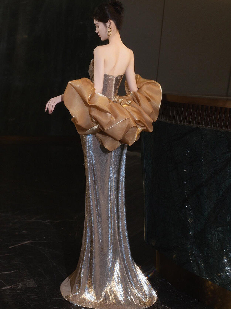 Vestido de noche para banquete
