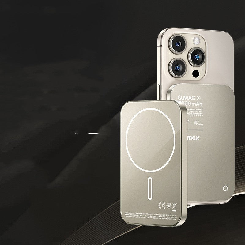 Power Bank Inalámbrico Magnético – Diseño Creativo y Potente - nexbuy.com.mx
