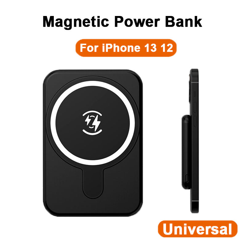 Mini Power Bank Magnético Inalámbrico 5000mAh - nexbuy.com.mx