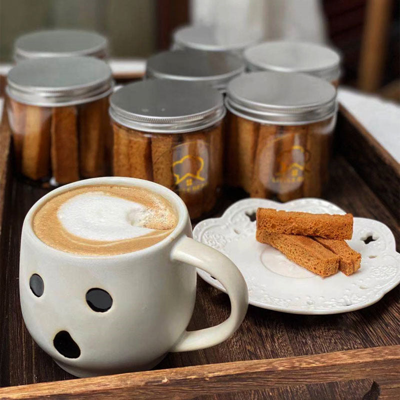 Taza de Calabaza divertida de cerámica mate - nexbuy.com.mx