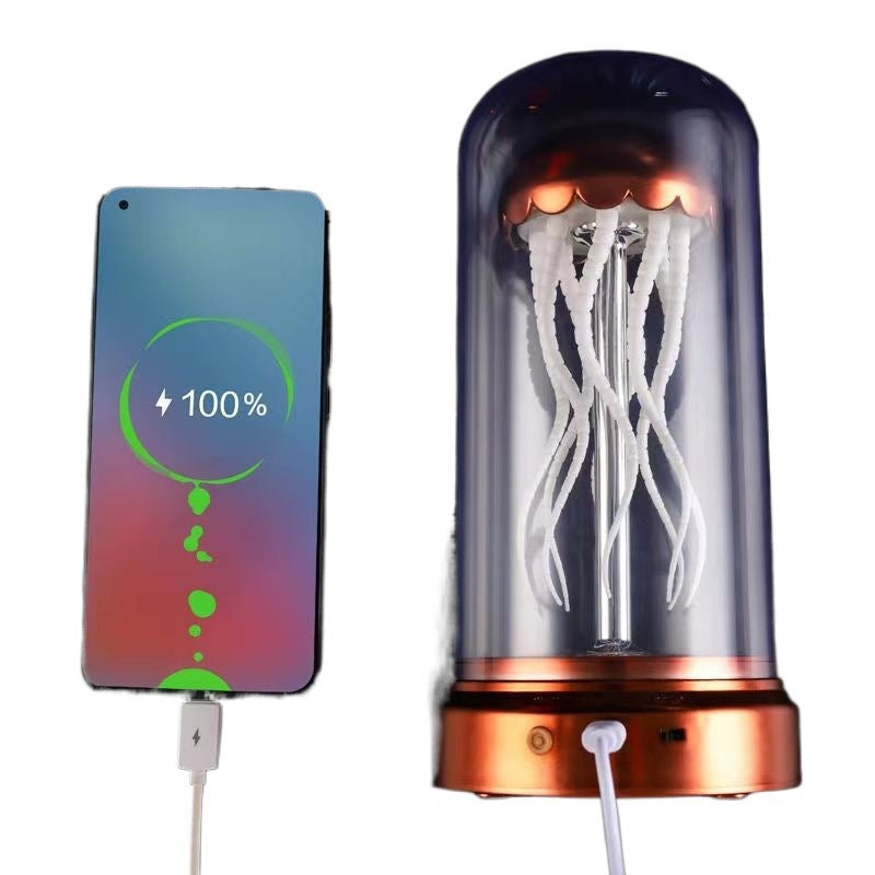 Medusa Mecánica con Música y Luz Ambiental - Adornos Cantantes y Luminosos - nexbuy.com.mx
