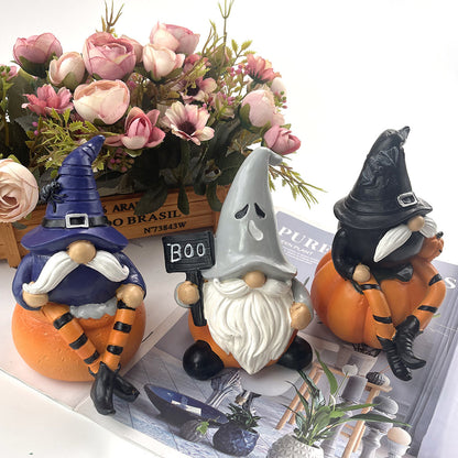 Decoraciones de calabaza de resina - nexbuy.com.mx