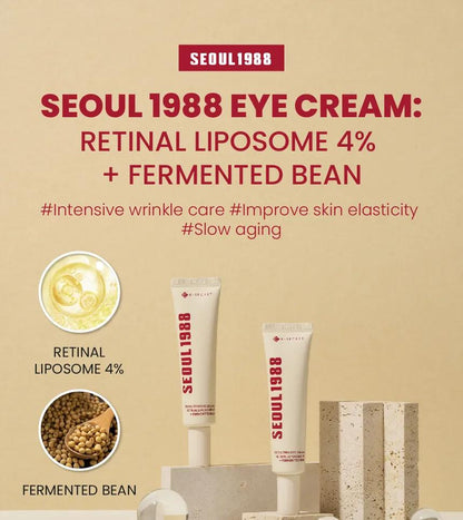 Crema KSECRET - SEÚL 1988: Liposoma de retina al 1% + Arroz fermentado