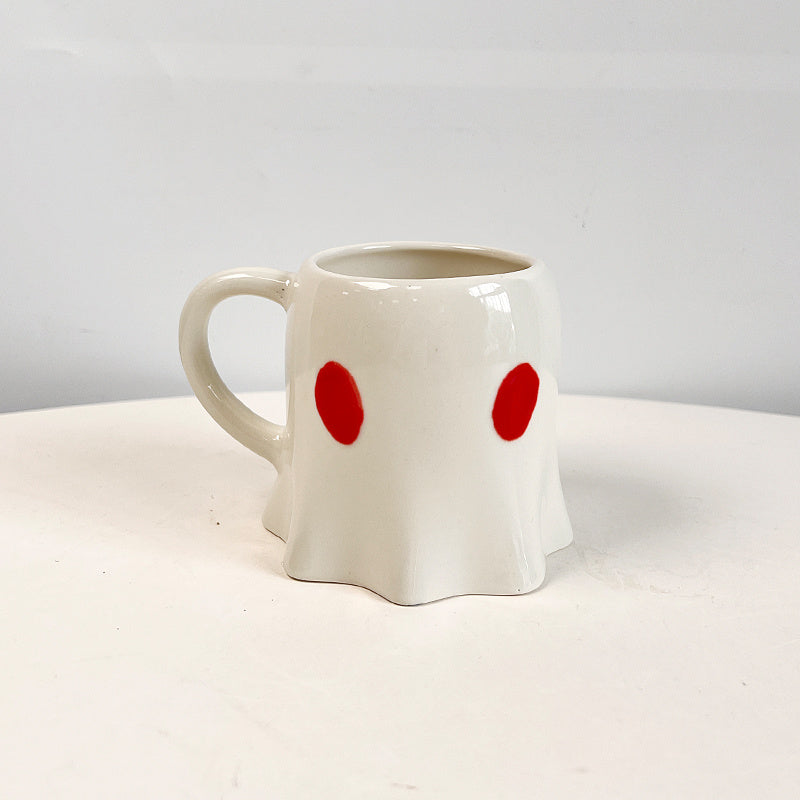 Taza de cerámica en forma de fantasma - nexbuy.com.mx