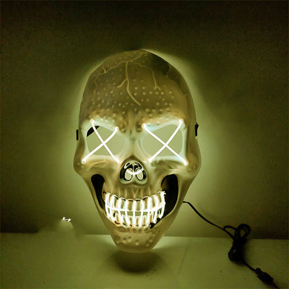 Máscara luminosa de calavera - nexbuy.com.mx