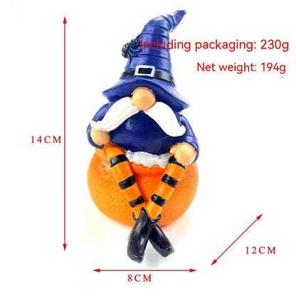 Decoraciones de calabaza de resina - nexbuy.com.mx