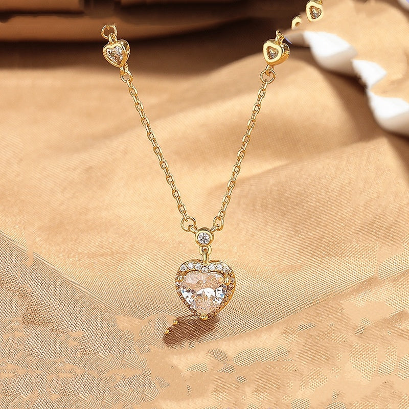 Collar de corazón