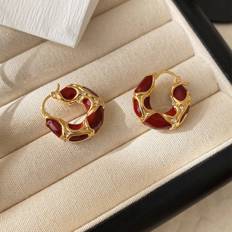 Pendientes chapa de oro - nexbuy.com.mx