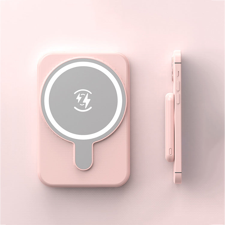 Mini Power Bank Magnético Inalámbrico 5000mAh - nexbuy.com.mx