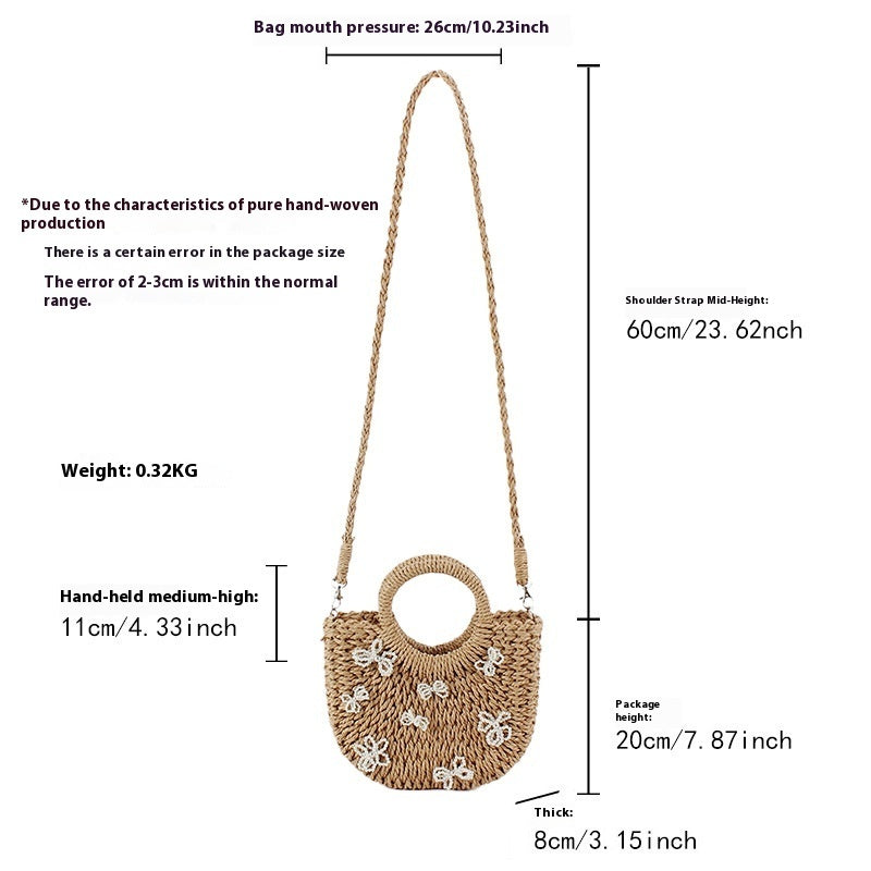 Bolsa de playa hecha a mano - nexbuy.com.mx