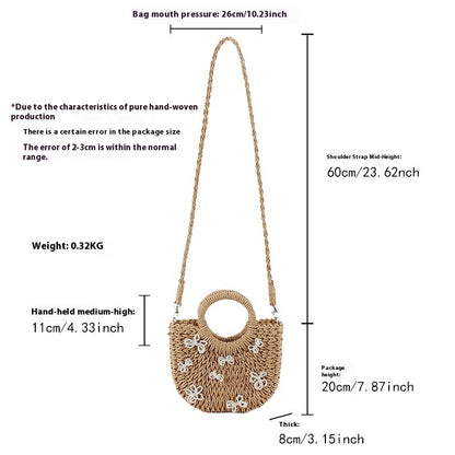Bolsa de playa hecha a mano - nexbuy.com.mx