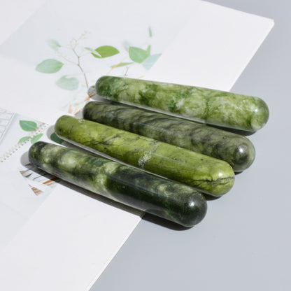 Bastón de Masaje para acupuntura de Jade Belleza Xiuyan
