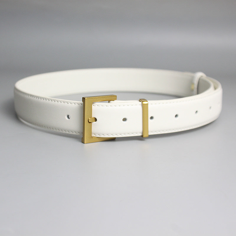 Cinturón Vaquero de Piel para Mujer - Versátil y Elegante - nexbuy.com.mx