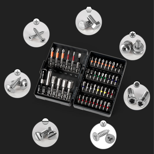 Juego de Puntas de Destornillador Eléctrico Magnético - nexbuy.com.mx