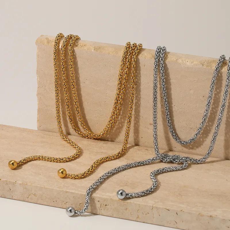 Collar Casual Plateado