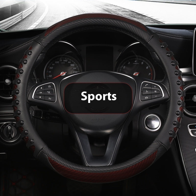 Cubre Volante de Cuero - Estilo Deportivo y Elegante - nexbuy.com.mx
