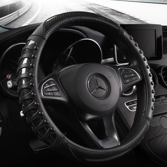 Cubre Volante de Cuero - Estilo Deportivo y Elegante - nexbuy.com.mx