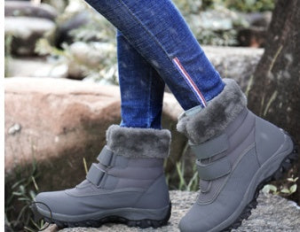 Botas Impermeables de Terciopelo para Exterior – Elegancia y Comodidad - nexbuy.com.mx