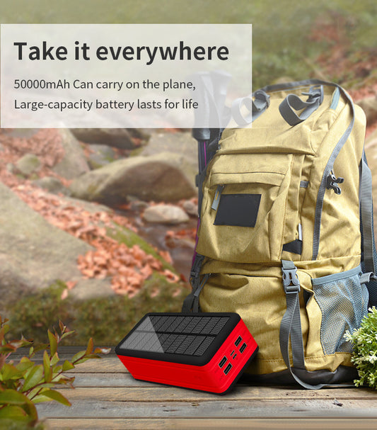 Power Bank de energía solar inalámbrico - nexbuy.com.mx