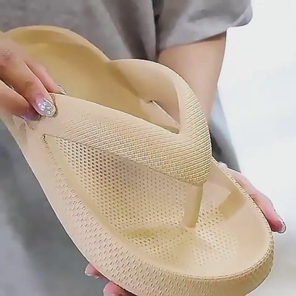 Chanclas de Playa de Suela Gruesa para Exteriores - Confort y Estilo - nexbuy.com.mx