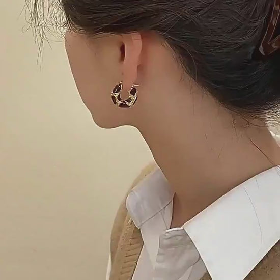 Pendientes chapa de oro - nexbuy.com.mx