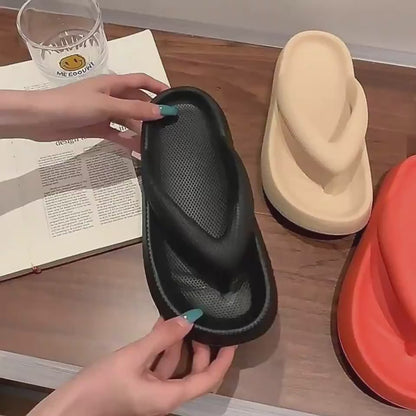 Chanclas de Playa de Suela Gruesa para Exteriores - Confort y Estilo - nexbuy.com.mx