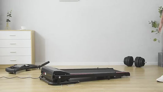 Cinta de correr eléctrica con inclinación con 12 programas - nexbuy.com.mx