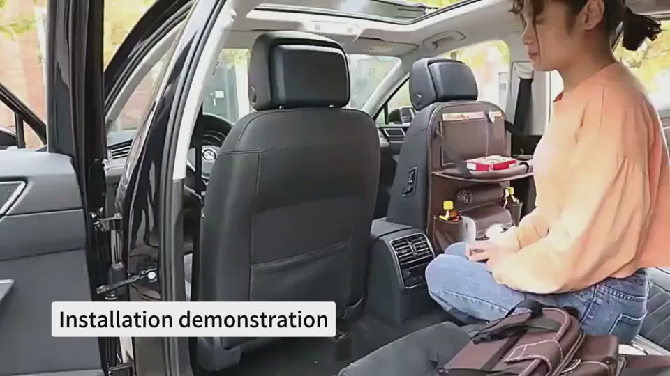 Organizador de Asiento Trasero de Coche Multifunción - nexbuy.com.mx