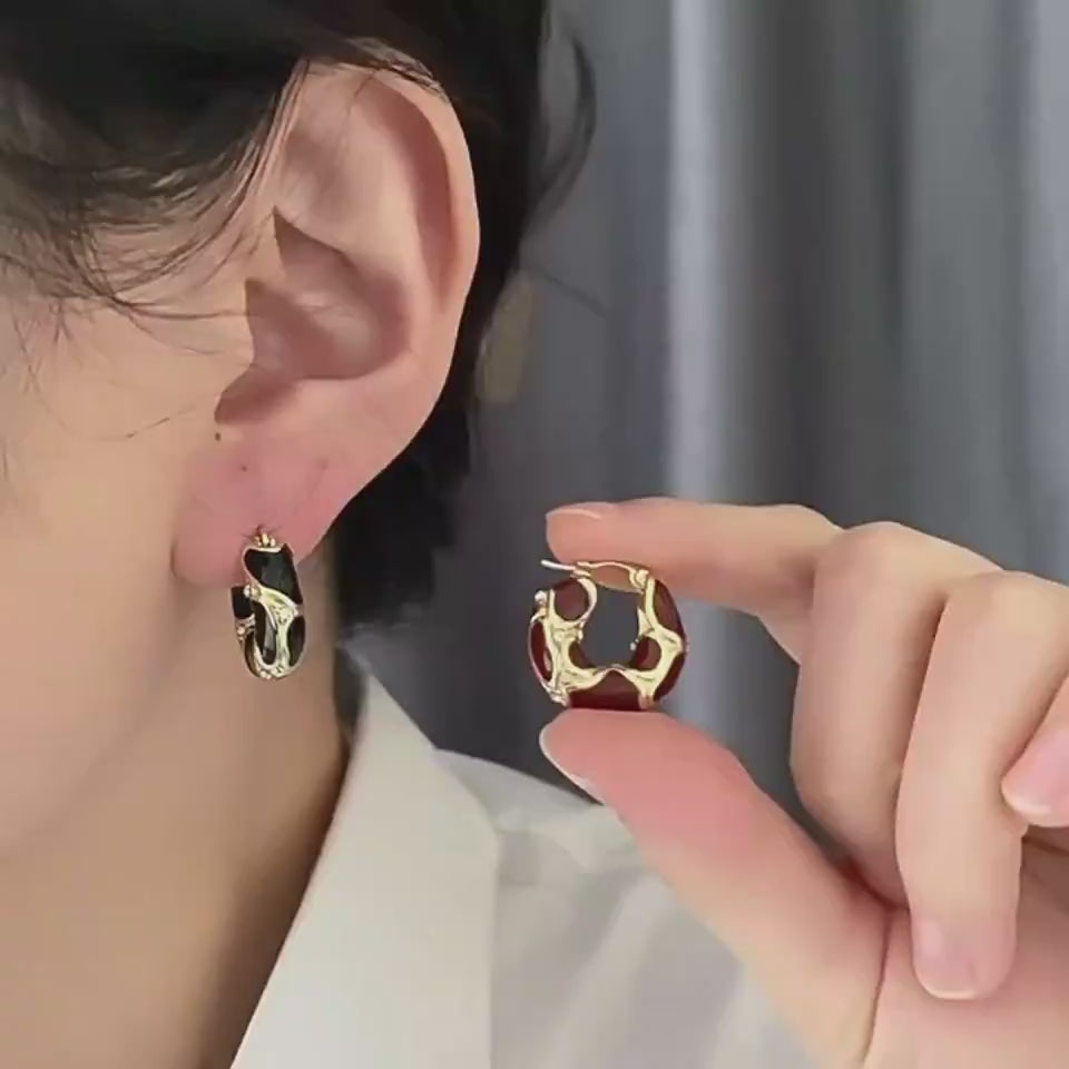 Pendientes chapa de oro - nexbuy.com.mx