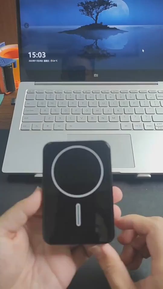 Power Bank Inalámbrico Magnético – Diseño Creativo y Potente - nexbuy.com.mx