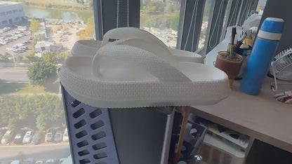 Chanclas de Playa de Suela Gruesa para Exteriores - Confort y Estilo - nexbuy.com.mx